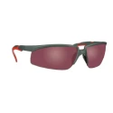3M Solus 2000 Safety Glasses UV Protection Anti-Fog Anti-Scratch Red Polycarbonate Lens Plastic Frame 7100208826