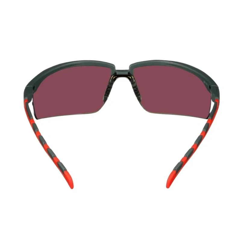 3M Solus 2000 Safety Glasses UV Protection Anti-Fog Anti-Scratch Red Polycarbonate Lens Plastic Frame 7100208826