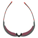 3M Solus 2000 Safety Glasses UV Protection Anti-Fog Anti-Scratch Red Polycarbonate Lens Plastic Frame 7100208826
