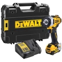 DeWALT Cordless 12V Brushless 1/2 in Impact Wrench 500Nm Torque, 5 Ah Battery DCF901P1-GB