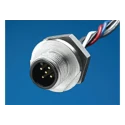 Brad from Molex Sensor Actuator Cable Male 3-Way M12 to Male 3-Way Unterminated 300mm 1200705202