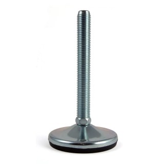 RS PRO M20 120 mm Diameter Adjustable Foot Mild Steel 3000 kg Static Load Capacity 10 ° Tilt Angle 224-5809