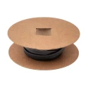 TE Connectivity Black Polyolefin Heat Shrink Tubing, 7.1 mm Sleeve Diameter x 8 m Length, 2:1 Shrink Ratio VFRS-1/4-0