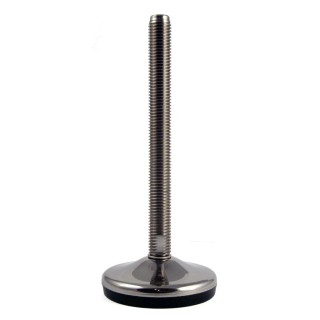 RS PRO M20 80 mm Diameter Stainless Steel Adjustable Foot with 1000 kg Static Load Capacity and 10° Tilt Angle 224-5827