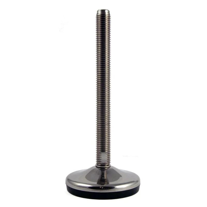 RS PRO M20 80 mm Diameter Stainless Steel Adjustable Foot with 1000 kg Static Load Capacity and 10° Tilt Angle 224-5827