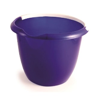 RS PRO 10L Plastic Blue Bucket with Handle 10L Capacity Durable Plastic Material Italy 222-8507