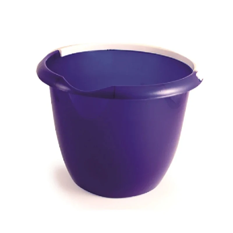 RS PRO 10L Plastic Blue Bucket with Handle 10L Capacity Durable Plastic Material Italy 222-8507