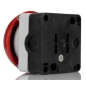 Eaton FAK Series Push Button Switch, Momentary, Spring Return, Panel Mount, SPDT, Red Actuator, IP69K, 6A 229746 FAK-R/KC11/I