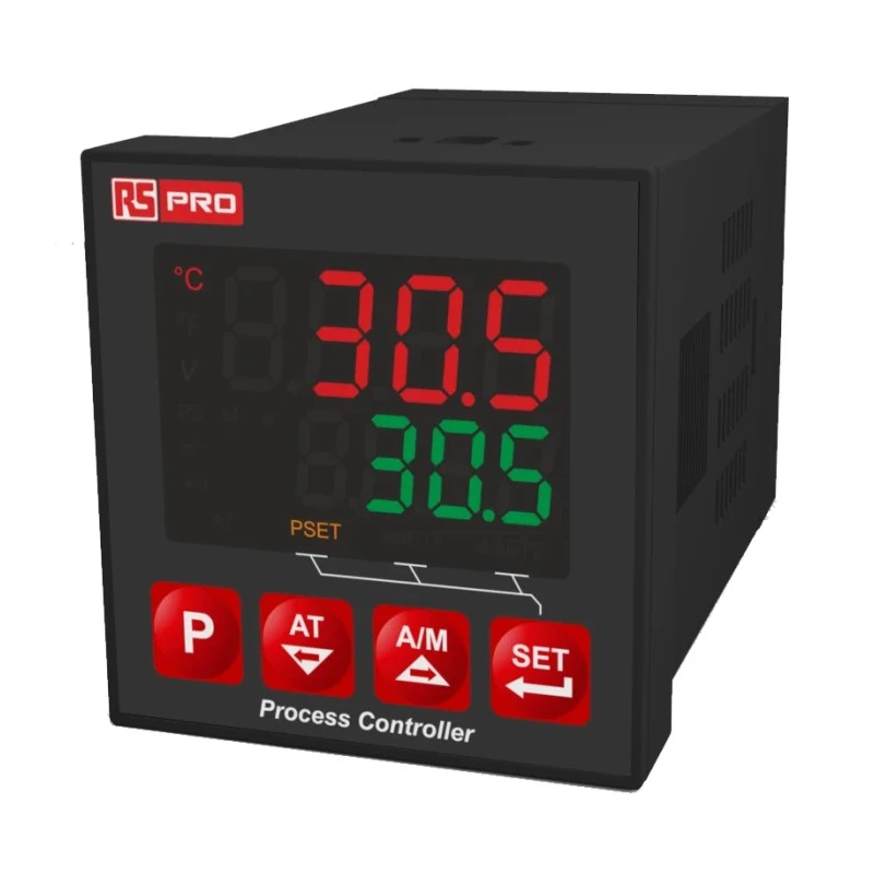 RS PRO Panel Mount PID Temperature Controller 3 Input 3 Output Relay 240V On-Off Control 222-8148
