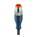 Lumberg Automation Male 5 Way Straight to 4 Way Free End Sensor Actuator Cable 2m RST 5-87/2M
