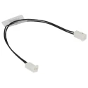 Molex Wire to Board Cable 2 Way Female KK 254 to 2 Way Female KK 254 Nylon Jacket Neutral White 150mm 2177961021