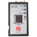 RS PRO Wrist ESD Tester Compact Portable LED Display 9V Battery Powered 750kΩ Max Resistance 35mΩ Min Resistance 253-0727