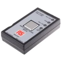 RS PRO Wrist ESD Tester Compact Portable LED Display 9V Battery Powered 750kΩ Max Resistance 35mΩ Min Resistance 253-0727
