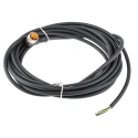 Lumberg Automation Female 5 way Right Angle to Free End Sensor Actuator Cable, 5 m RKWT 5-87/5M