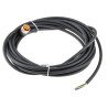 Lumberg Automation Female 5 way Right Angle to Free End Sensor Actuator Cable, 5 m RKWT 5-87/5M