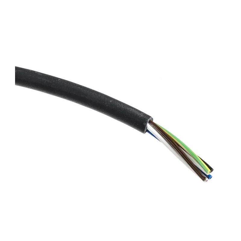 Lumberg Automation Female 5 way Right Angle to Free End Sensor Actuator Cable, 5 m RKWT 5-87/5M