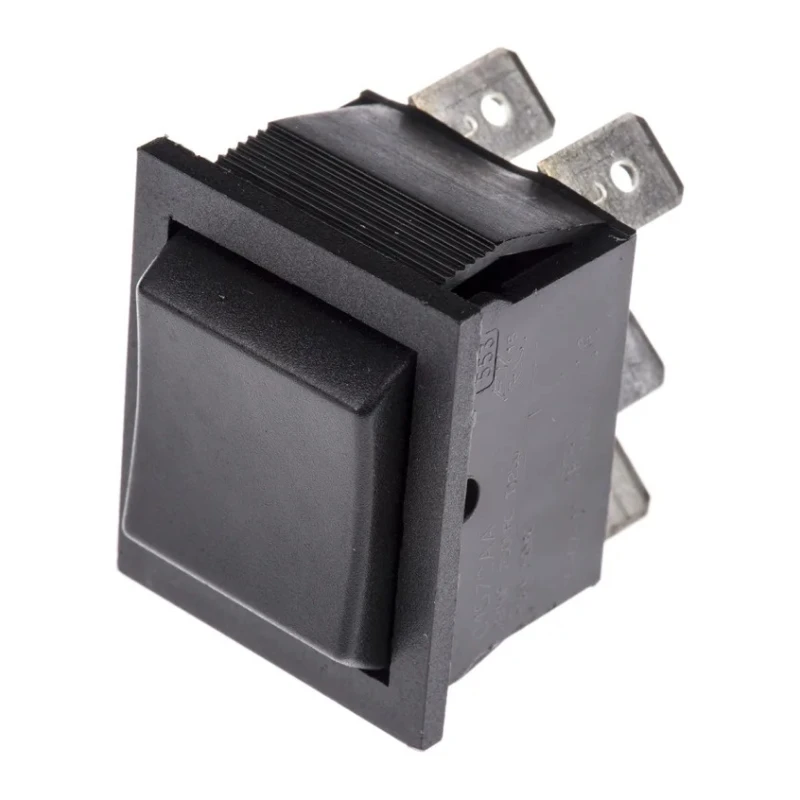 Arcolectric (Bulgin) Ltd DPDT On-Off-On (On)-Off-(On) Rocker Switch Panel Aluminium Housing C1572AAAAA