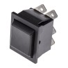 Arcolectric (Bulgin) Ltd DPDT On-Off-On (On)-Off-(On) Rocker Switch Panel Aluminium Housing C1572AAAAA