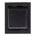 Arcolectric (Bulgin) Ltd DPDT On-Off-On (On)-Off-(On) Rocker Switch Panel Aluminium Housing C1572AAAAA