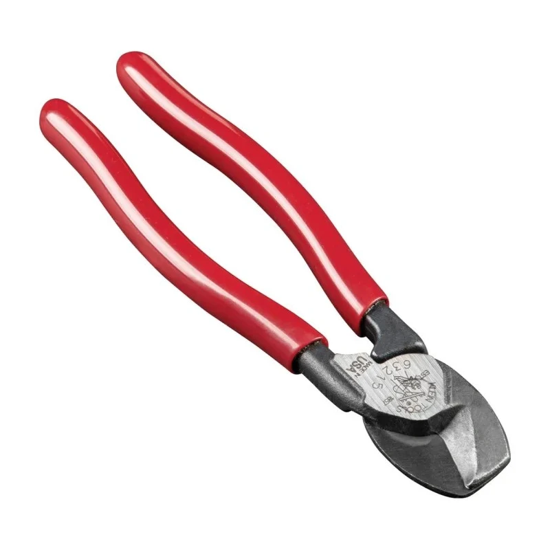 Klein Tools High-Leverage Flush Cable Cutter 0AWG Capacity, Plastic Handle, 167mm Overall Length 63215