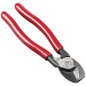 Klein Tools High-Leverage Flush Cable Cutter 0AWG Capacity, Plastic Handle, 167mm Overall Length 63215