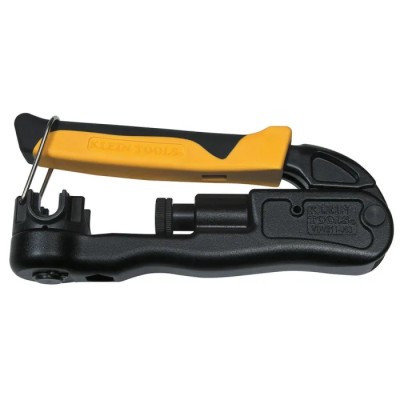 Klein Tools Heavy Duty Multi Connector Compression Crimp Tool for BNC, RCA, F Connectors VDV211