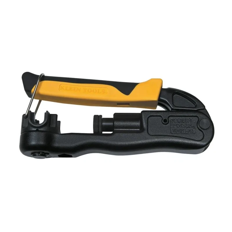 Klein Tools Heavy Duty Multi Connector Compression Crimp Tool for BNC, RCA, F Connectors VDV211