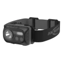 Ansmann LED Head Torch 230 Lumen Brightness 74 m Beam Distance Plastic Housing IPX4 Water Resistant 3xAAA Alkaline 1600-0386
