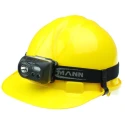Ansmann LED Head Torch 230 Lumen Brightness 74 m Beam Distance Plastic Housing IPX4 Water Resistant 3xAAA Alkaline 1600-0386