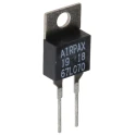 Airpax Bi-Metallic Thermostat 130°C Max NC, Automatic Reset, 0.5A, PCB Terminal 67L070