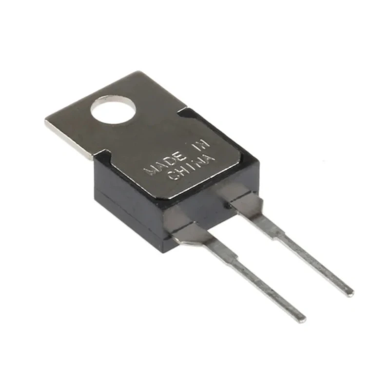 Airpax Bi-Metallic Thermostat 130°C Max NC, Automatic Reset, 0.5A, PCB Terminal 67L070