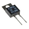 Airpax Bi-Metallic Thermostat 130°C Maximum NC Automatic Reset PCB Terminal 1A 67L080