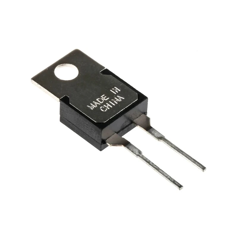 Airpax Bi-Metallic Thermostat 130°C Maximum NC Automatic Reset PCB Terminal 1A 67L080