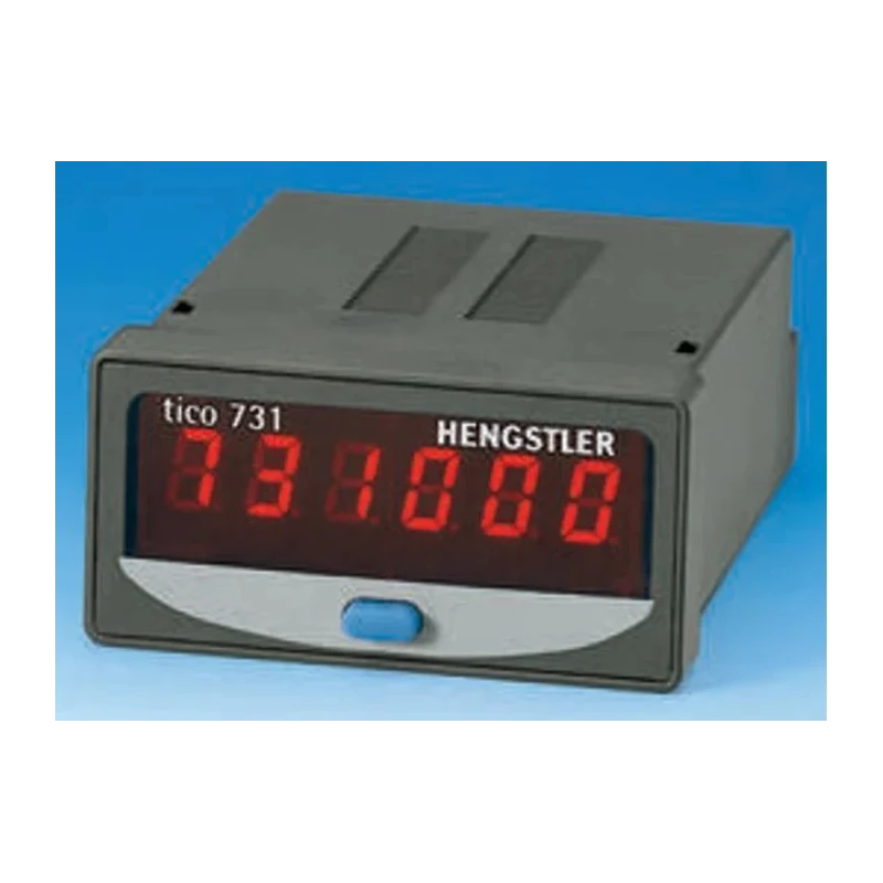Hengstler Digital Panel Mount Counter 6 Digit LED Display 7.5 kHz 24V dc 0 731 506