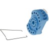 Finder 90 11 Way 250V AC DIN Rail Relay Socket with Screw Terminal Type for use with 60.13 Series 90 90.23SMA