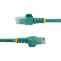 StarTech.com Cat6 Ethernet Cable 4 Core Green PVC Jacket 7.5 m Unshielded 