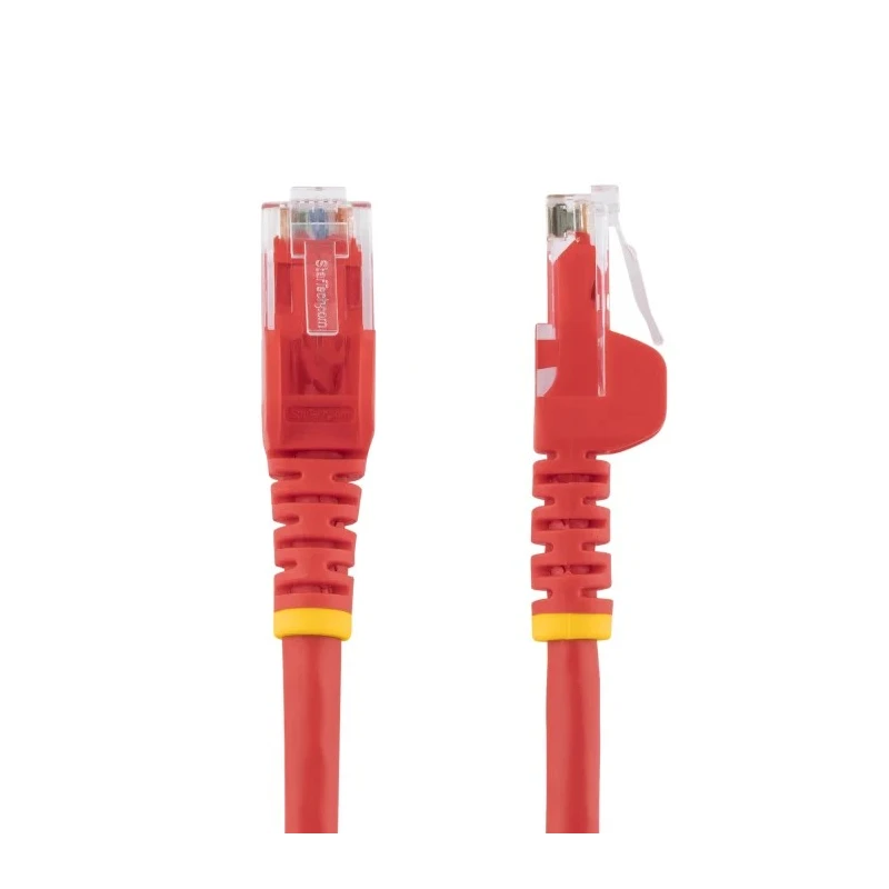 StarTech.com Cat6 Snagless Ethernet Cable Red PVC Jacket 7.5 m 24 AWG Stranded Copper 
