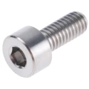 RS PRO High Tensile Titanium Hex Socket Cap Screw M4 x 10 mm, Hexagon Drive, DIN 912 227-8227