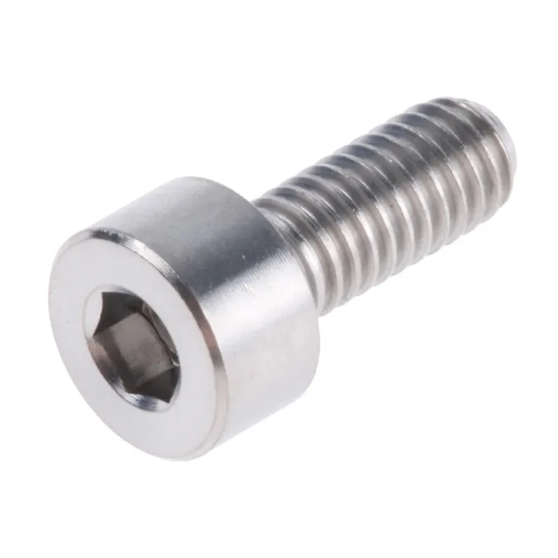RS PRO High Tensile Titanium Hex Socket Cap Screw M4 x 10 mm, Hexagon Drive, DIN 912 227-8227