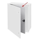 Bopla Lockable Fibreglass Reinforced Polyester RAL 7035 Single Door for Enclosure 42532102 PS IT 321
