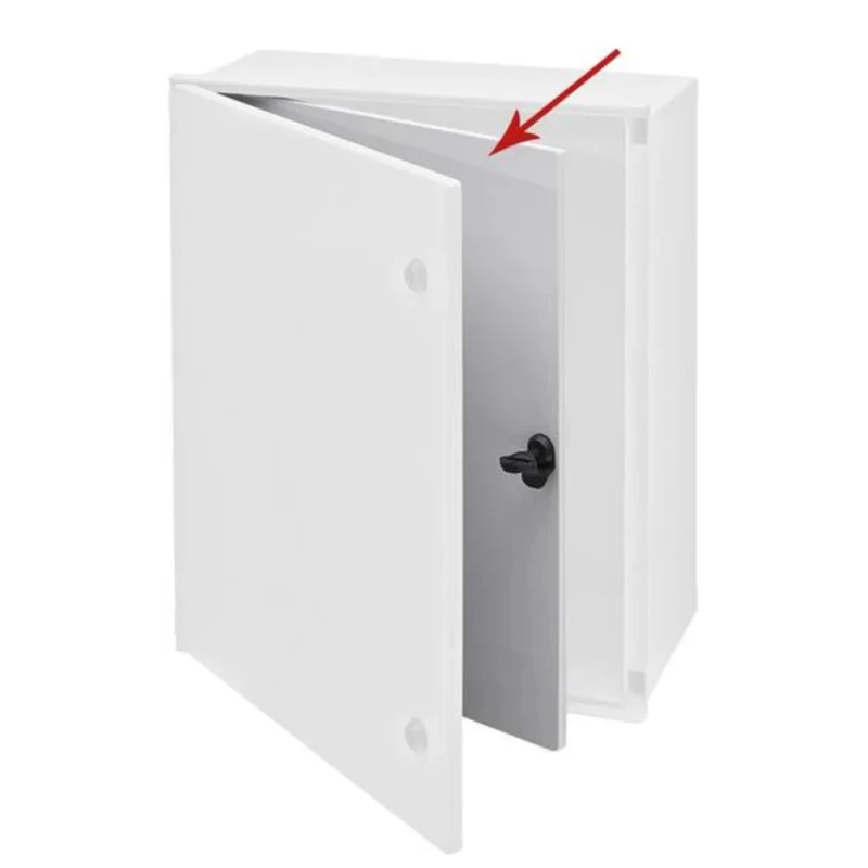 Bopla Lockable Fibreglass Reinforced Polyester RAL 7035 Single Door for Enclosure 42532102 PS IT 321