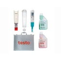 Testo pH Meter 2 Channels, 0 to 14 pH Measuring Range, ±0.02 pH Accuracy, 0.01 pH Resolution, 60 °C Max 0563 2066