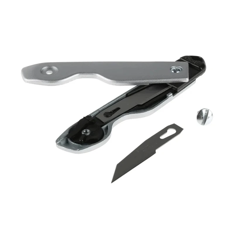 Stanley Electrician Knife Steel Handle 110mm Closed Length, 145mm Overall Length, 70g 0-10-598
