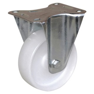 Guitel Hervieu Fixed Castor, 65 kg Load Capacity, 65 mm Polypropylene Wheel, Pressed Steel Frame, Model 5080205