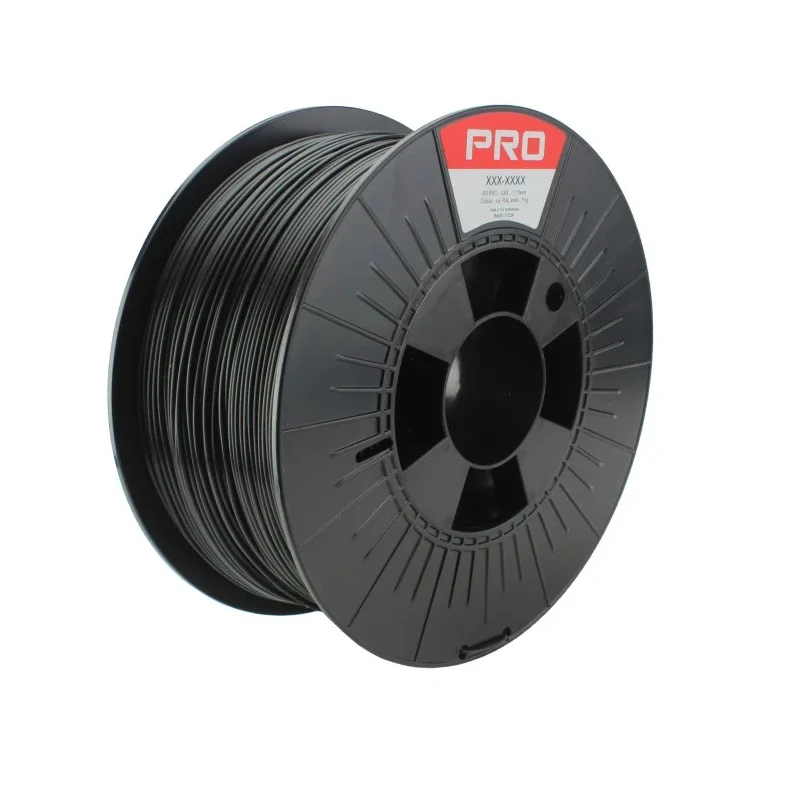 RS Pro 1.75 mm Black Tough PLA 3D Printer Filament, 1 kg 232-5380