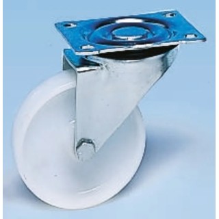 Guitel Hervieu Swivel Castor 80 kg Capacity 80 mm Wheel Polychoc 1270304