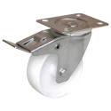 Guitel Hervieu Braked Swivel Castor 100 kg Capacity 100 mm Polychoc Wheel 12750405