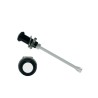 Bivar Rigid LED Light Pipe Panel Mount 9 mm Lens Black LED, Clear Lens 41.5 mm Length RHD-1640-F9P67PR