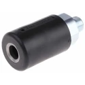 Staubli ? Fluid Connectors Polyamide Resin Safety Quick Connect Coupling 1/4 in Male G ERS 06.1151
