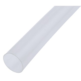 TE Connectivity Heat Shrink Tubing Clear 12 mm Sleeve Diameter x 1.2 m Length 3:1 Shrink Ratio RNF 3000-12/4-X